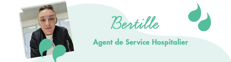 [Portrait] Bertille, Agent de Service Hospitalier dans un Centre de Santé Mentale